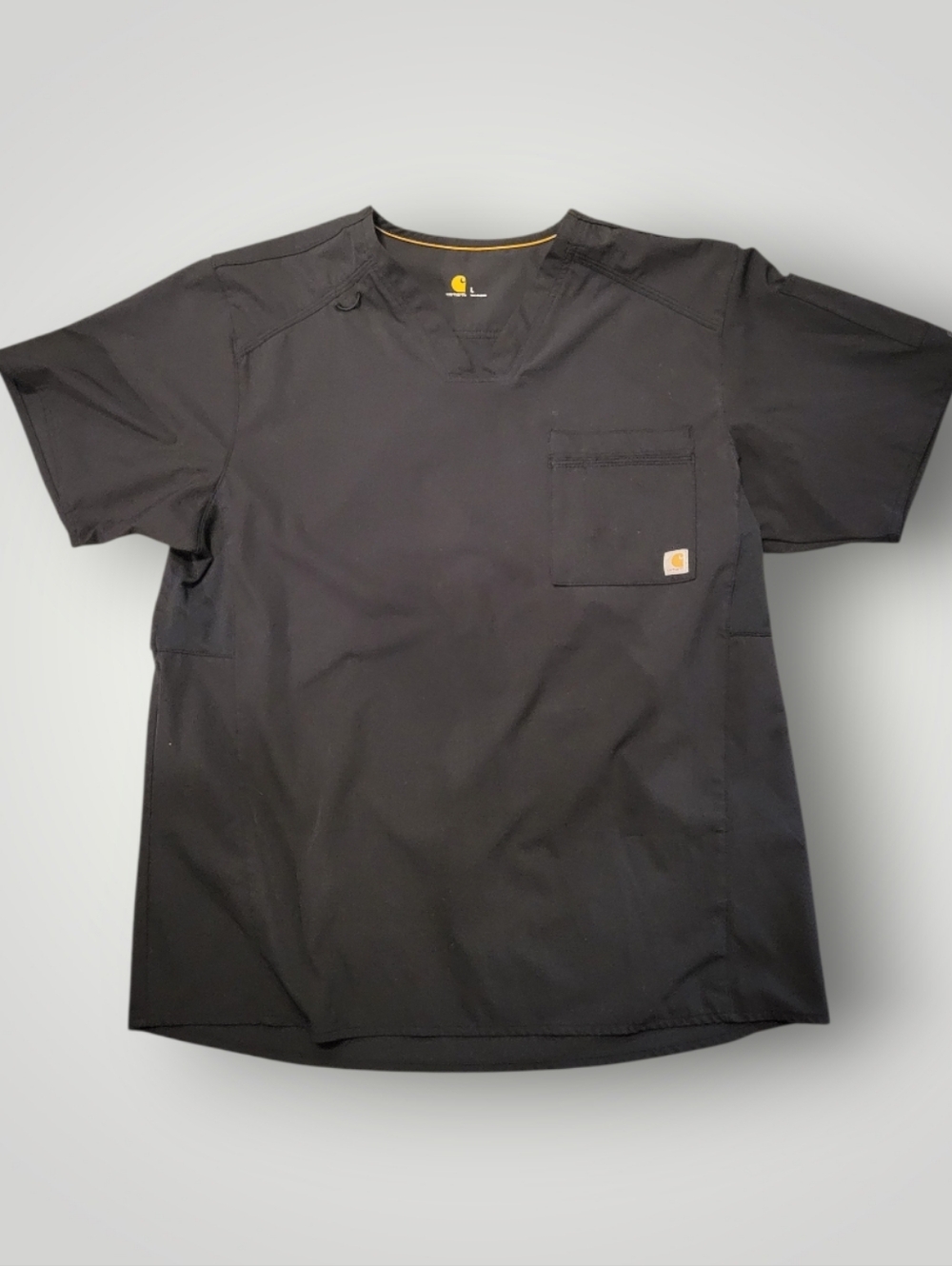 Carhartt Men’s Black Scrub Shirt
